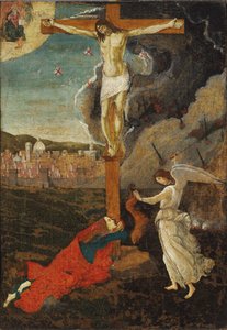 Misztikus keresztre feszítés alkotó: Sandro Botticelli