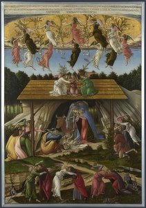 Misztikus betlehemes. 1500 alkotó: Sandro Botticelli