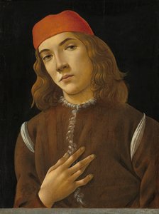 Fiatal portréja, 1482-85 körül (tempera nyárfatáblán)