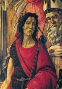 Madonna a gyermekkel, angyalokkal és szentekkel trónolt alkotó: Sandro Botticelli