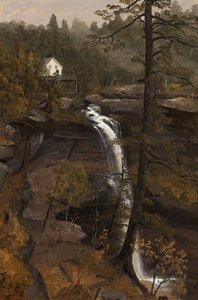 Kauterskill Falls alkotó: Sanford Robinson Gifford
