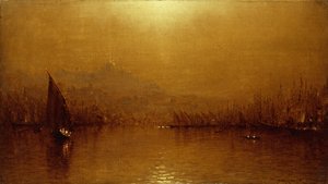 Az Aranyszarv, alkotó: Sanford Robinson Gifford