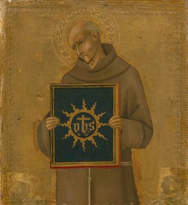 Saint Bernardino, 1450-60. alkotó: Sano di Pietro