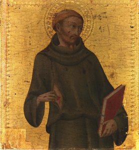 Szent Ferenc, 1450-es évek. alkotó: Sano di Pietro