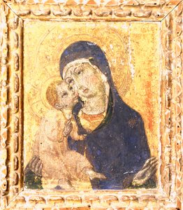 Madonna gyermekével, Sano Di Pietro (1406-1481), 15. század második fele