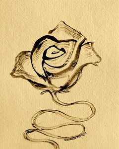 Elegáns, áramló rózsa alkotó: Santhosh ch