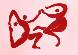 Kecses vörös alakok alkotó: Santhosh ch