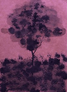 Lila tintafa alkotó: Santhosh ch