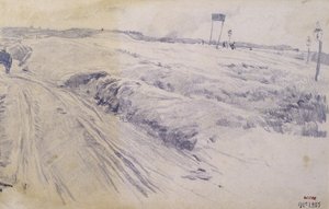 Táj, városszéli alkotó: Santiago Rusiñol