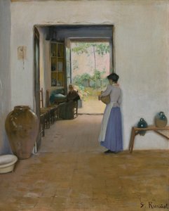 Sitges Belső alkotó: Santiago Rusiñol