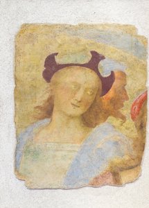 Fiatal férfi (freskó) alkotó: Sanzio of Urbino (attr. to) Raphael