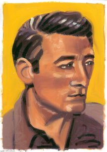 Louis MacNeice, 2008 (olaj, papír) alkotó: Sara Hayward