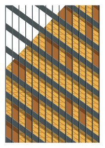 375 Park Avenue, NYC, 2015 (grafikai giclee nyomat)