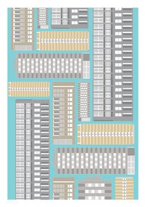 Modern Block, 2014 (grafikai giclee nyomat)