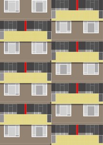 Spa Green Estate, 2017 (digitális) alkotó: Sarah Evans