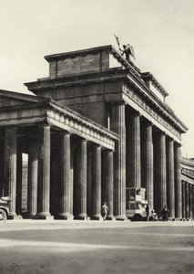 Berlin: Brandenburgi kapu; Brandenburgi kapu (f/w fotó)
