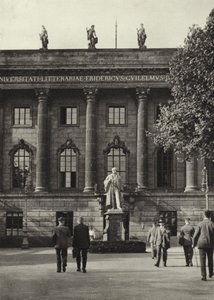 Berlin: Universitat; Egyetem (f/w fotó) alkotó: Sasha Stone