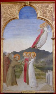 Assisi Szent Ferenc misztikus házassága, 1444