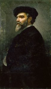 Saverio Francesco Altamura (1822-1897) önarcképe, olaj, vászon
