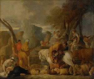 Ábrahám Egyiptomban alkotó: Sébastien Bourdon