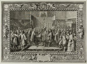 A franciák és a svájciak közötti szövetség megújítása 1663-ban