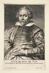 William de Vos portréja alkotó: Schelte Adams Bolswert