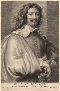 Adriaen Brouwer alkotó: Schelte Adams Bolswert after Sir Anthony van Dyck
