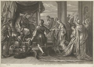 Scipio nagylelkűsége alkotó: Schelte Adamsz. Bolswert