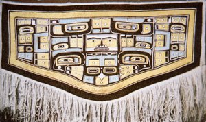Chilkat takaró, Tlingit törzs (textil)