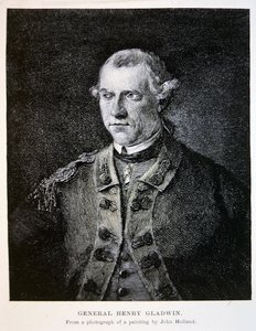 Henry Gladwin tábornok, John Holland festményének fényképe alapján (litográfia) alkotó: School American