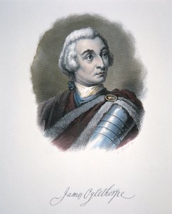 James Edward Oglethorpe (színes litó) alkotó: School American