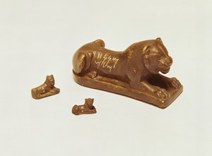 Asszír oroszlánsúlyok, Kr.e. 5. század (bronz)