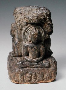 Buddhista faragás (kő) alkotó: School Burmese