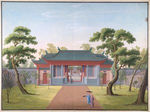 Honam templom – Bejárati átjáró alkotó: School Chinese