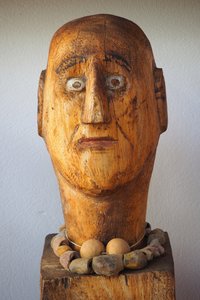 Naiv szobor alkotó: School Colombian