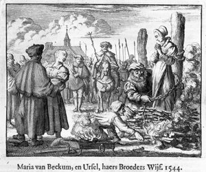 Maria és Ursula van Beckum, Deventer égetése alkotó: School Dutch