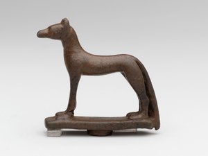 Sakál vagy kutya (bronz) alkotó: School Egyptian