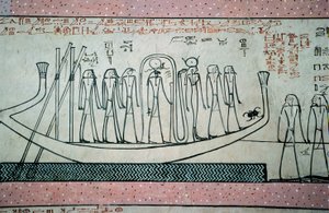 Luxor, Théba: A NIL bal partja: A Királyok Völgye, Thutmosis sírja (Tuthmosis vagy Thutmes) III alkotó: School Egyptian