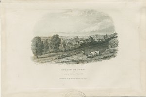 Burton-upon-Trent híd és város: acélmetszet, és [?19. század] (nyomtatás) alkotó: School English