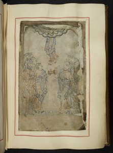 Cotton MS tiberius C VI f.15r Zsoltár (a "Tiberius Psalter"), tökéletlen, előkészületi képciklussal, számítástechnikai táblázatokkal, imákkal, gyónással, óangol nyelvű homíliával és gyűjteményekkel (tinta és szín pergamen) alkotó: School English