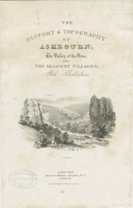 Dovedale - tájkép: litográfia (matricák), és [?19. század] (nyomtatott) alkotó: School English