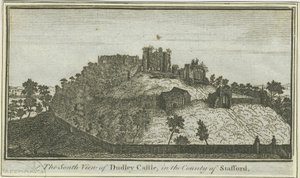 Dudley kastély: metszet, nd [c 1780] (nyomtatás) alkotó: School English