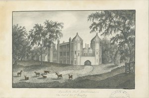 Forton - Aqualate Hall: ceruzarajz, nd [XIX. század] (rajz) alkotó: School English