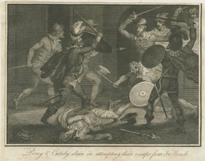 Himley – „Percy és Catesby megölték”: metszet , és [?19. század] (nyomtatott) alkotó: School English