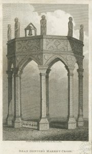 Lichfield - Market Place: metszet, nd [c 1805] (nyomtatás) alkotó: School English