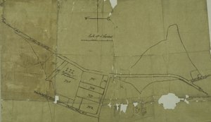 Willesden térképe, London (litho) alkotó: School English