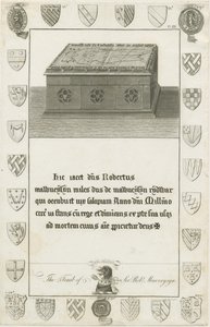 Mavesyn Ridware – Sir Robert Mavesyn sírja: metszet, nd [18. század vége] (nyomtatott) alkotó: School English