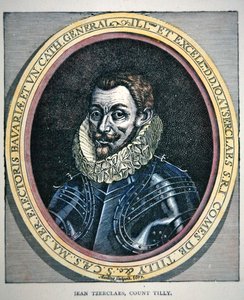Johann Tserclaes portréja (színes litó) alkotó: School English