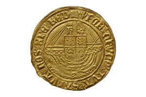 Tudor érme az Asthall Hoardból alkotó: School English