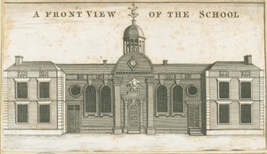 Wolverhampton – Gimnázium: akvatinta metszet, nd [c 1751] (nyomtatás) alkotó: School English